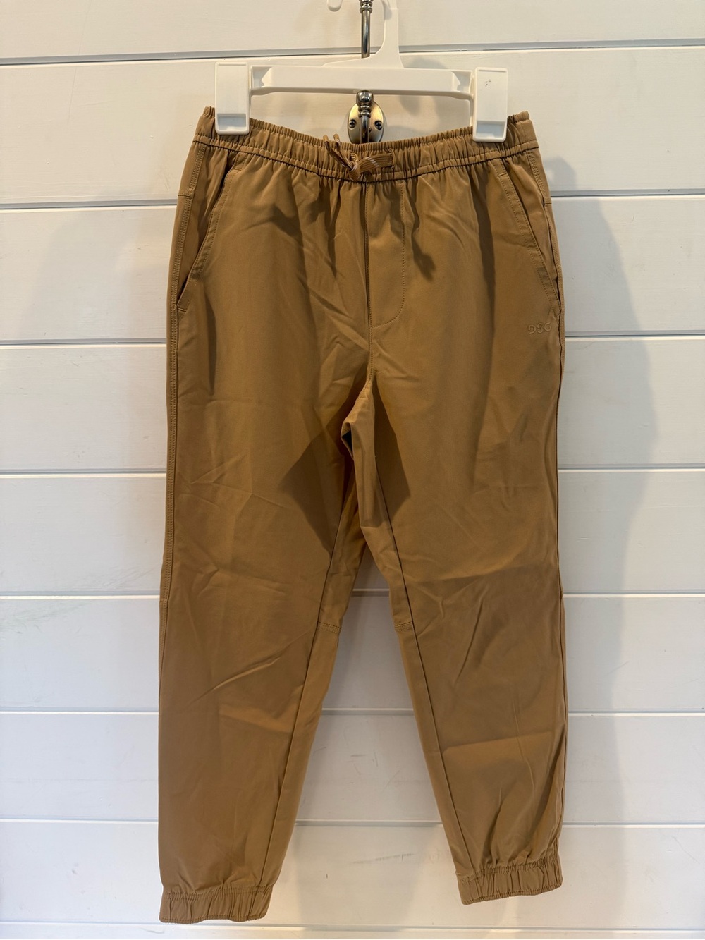 DSG Kids Tan Elastic-Waist Joggers